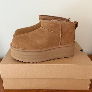 NWT UGG Ultra Mini Platform Booties